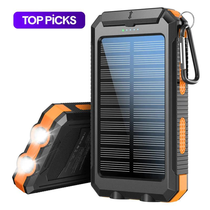 10,000mAh Solar Power Bank