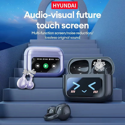 EchoGrip™ M100 ENC Ear Clip Earphones – Style, Sound, and Smart Control